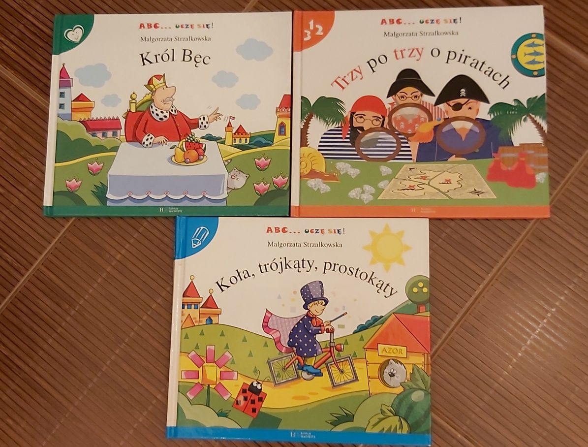 Książki ABC uczę się! 3 szt.