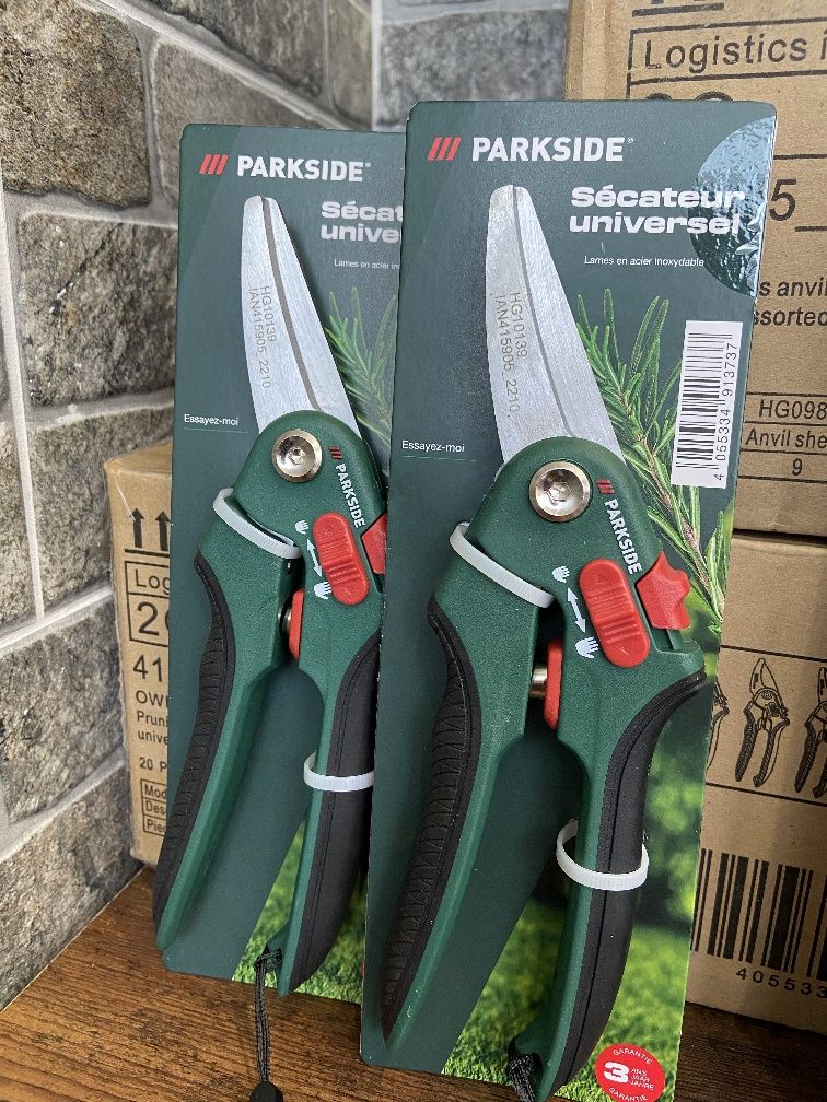 Секатор, кущоріз, ножиці для саду, PARKSIDE НІМЕЧЧИНА