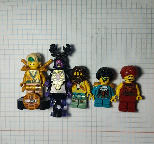 оригинальные минифигурки Лего Ниндзяго, Lego Ninjago