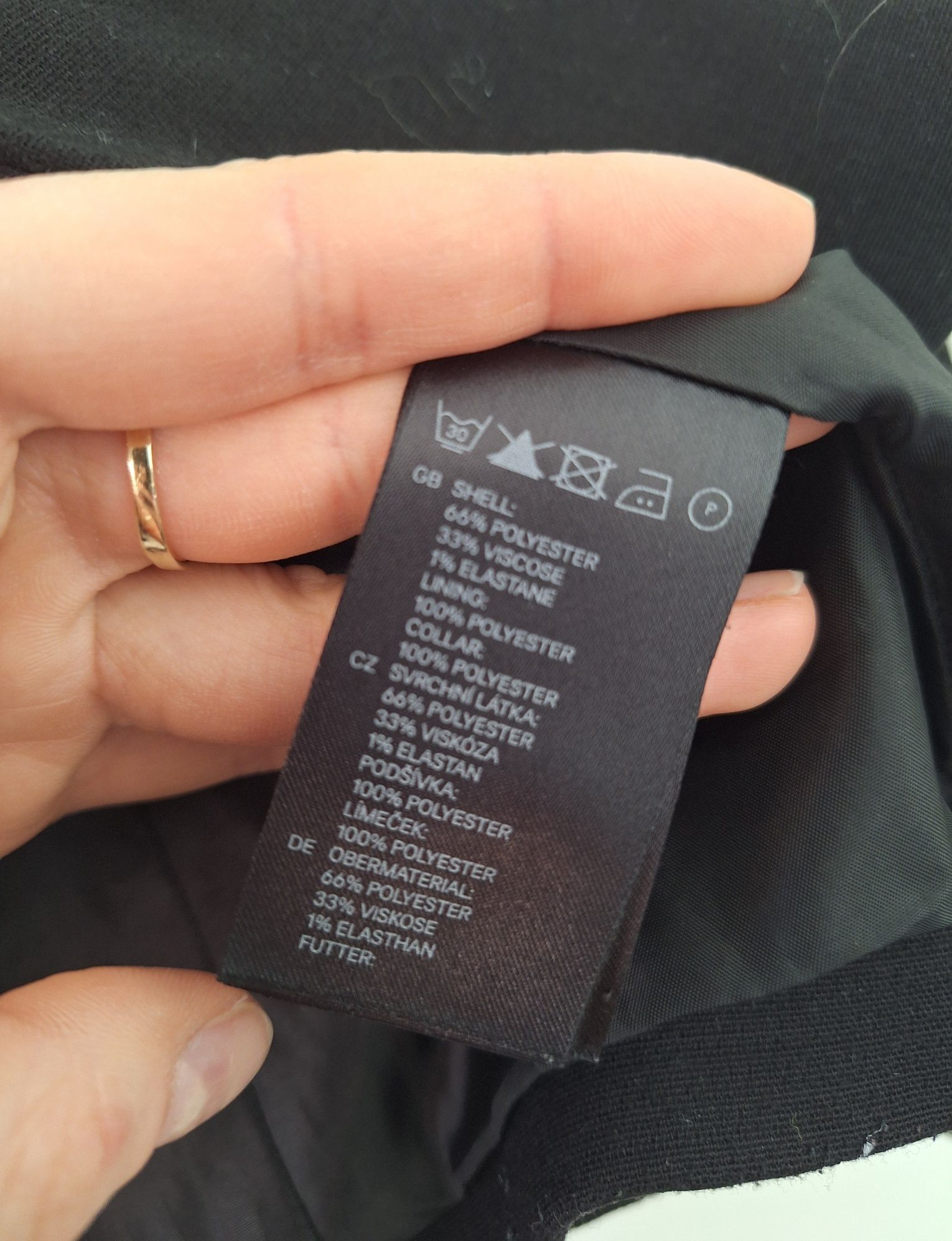 H&m marynarka żakiet plus size narzutka 44