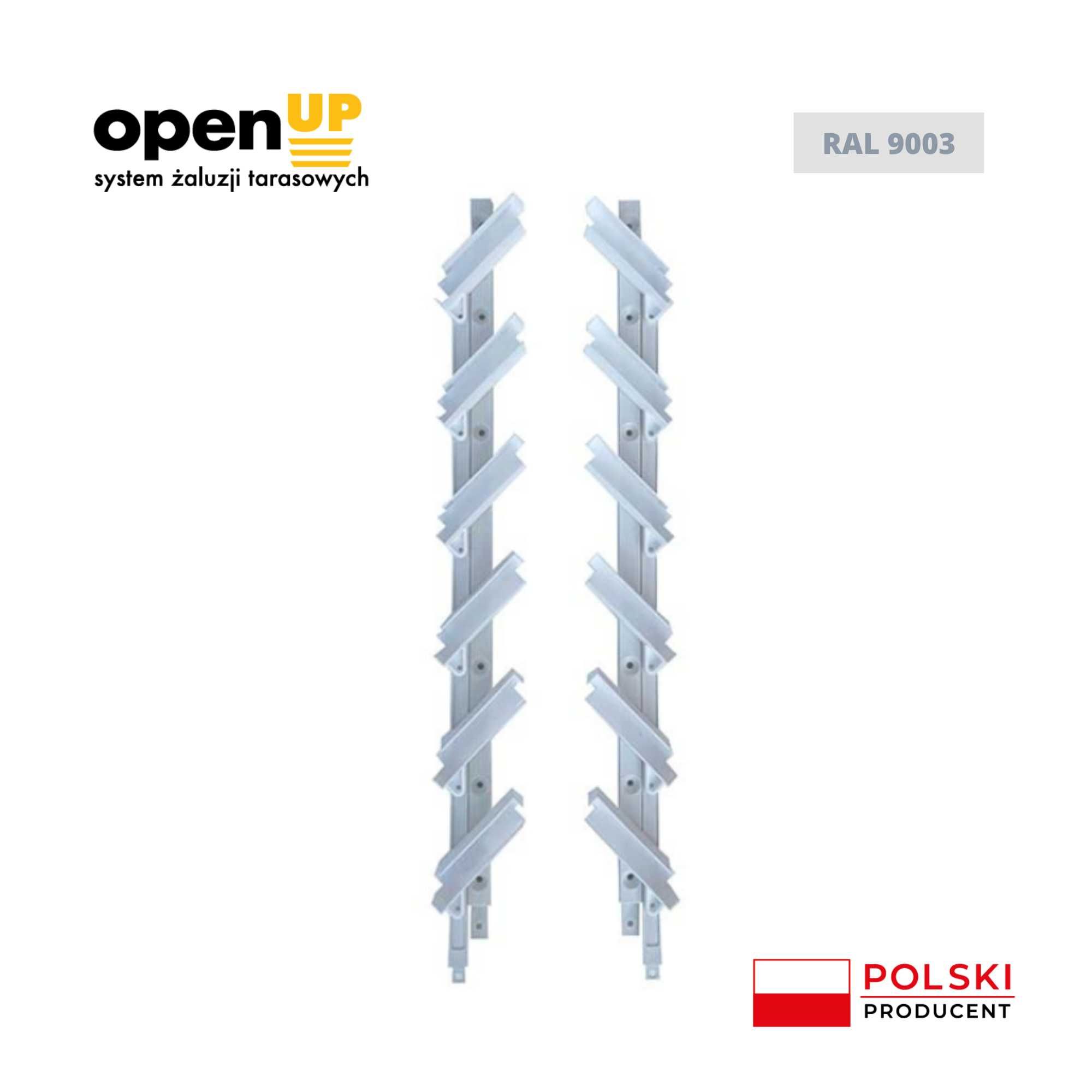 Uchwyty do ruchomych deseczek OpenUp system wysokość 58,2 cm 5 kolorów