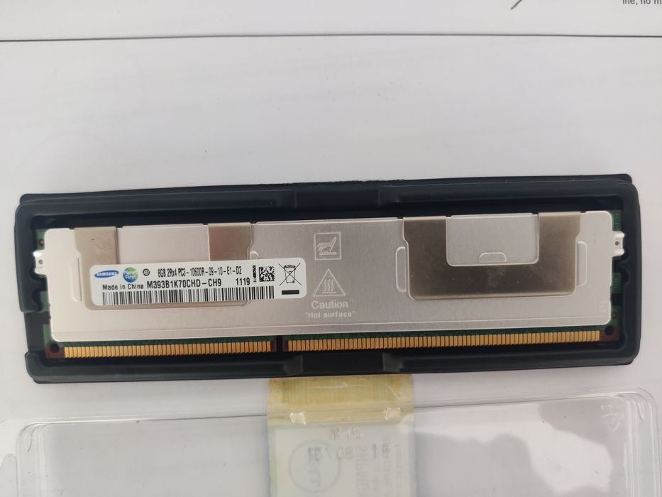 2x8 Gb DDR3 10600 ECC registered