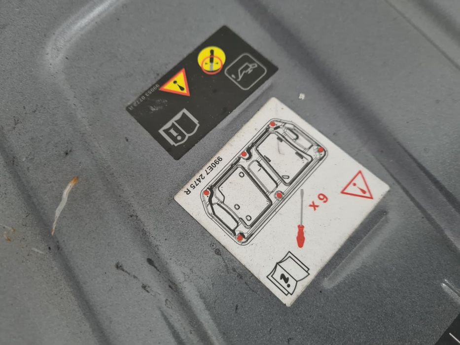 Cobertura inferior/ tapete / alcatifa da mala SMART ForFour (453)