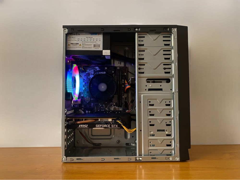 Ігровий комп’ютер | Ryzen 5 2600 | GTX 1660 Ti | 16GB DDR4 |SSD 256