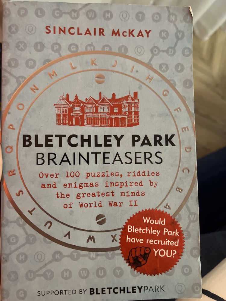 Bletchley Park Braineasers Sinclair McKay - książka