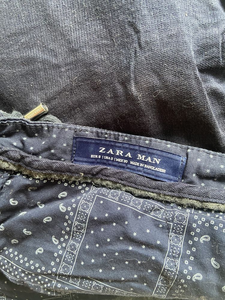 Granatowe szorty Zara MEN