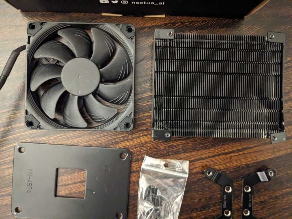 Chłodzenie procesora Noctua NH-L9a-AM4 chromax.black + AM5 bracket