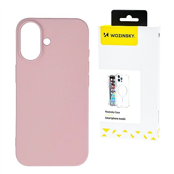 Silikonowe etui Wozinsky Silicone Case na Samsung Galaxy S24 FE - różo