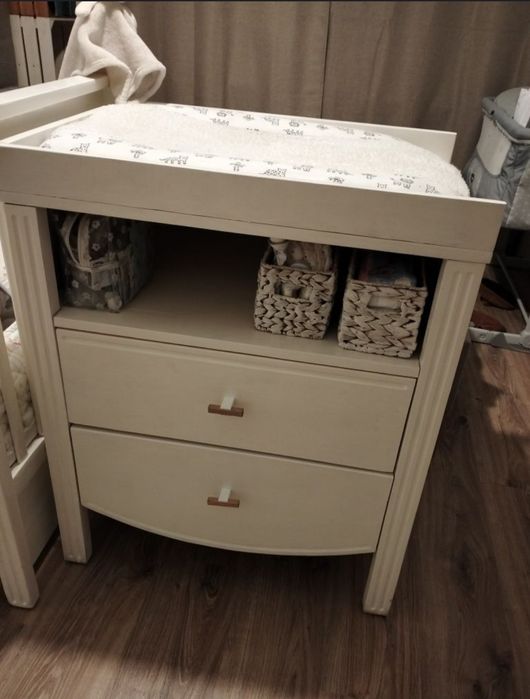 Komoda drewniana do przewijania, przewijak