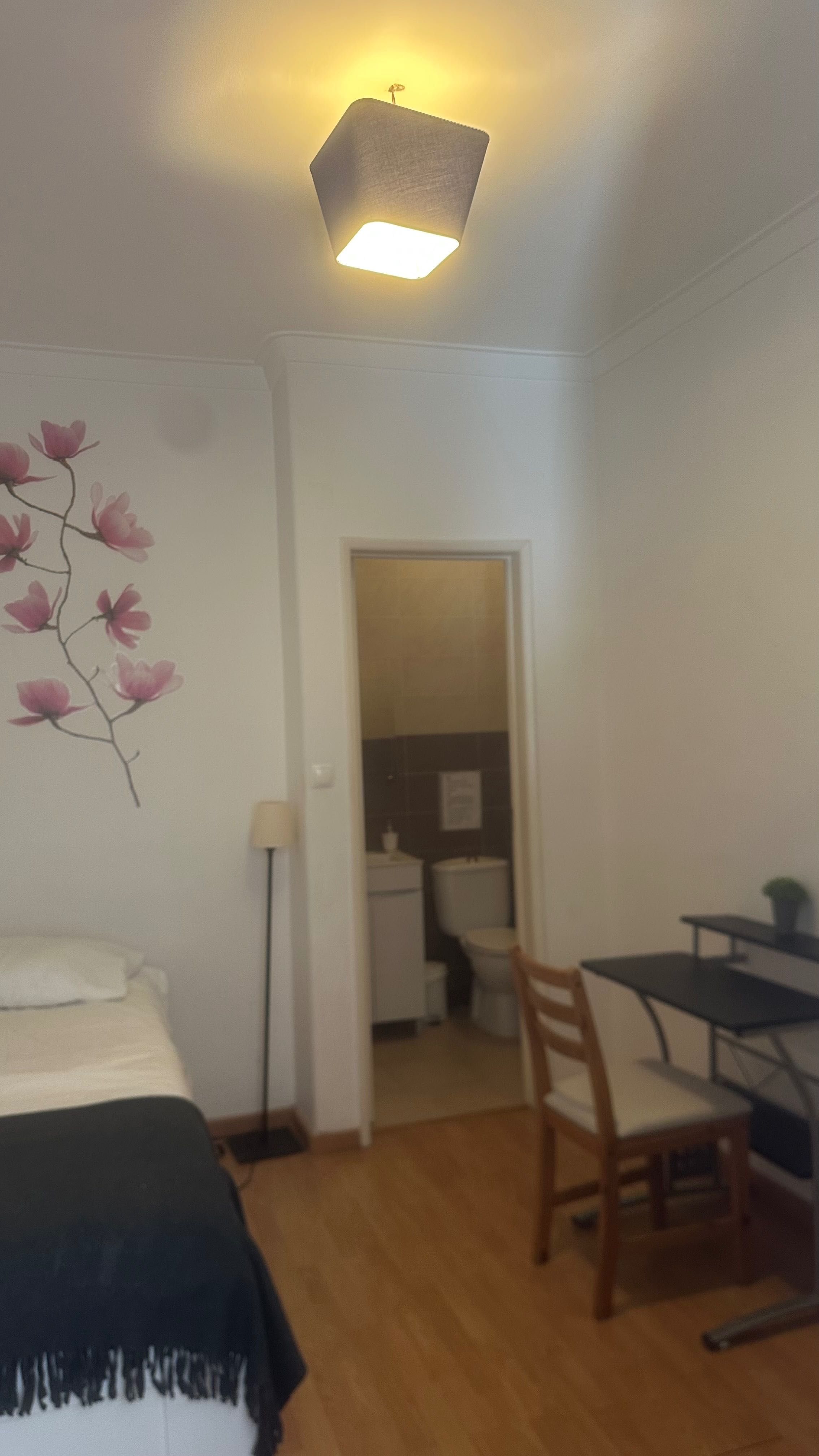 Quarto para estudantes do sexo feminino