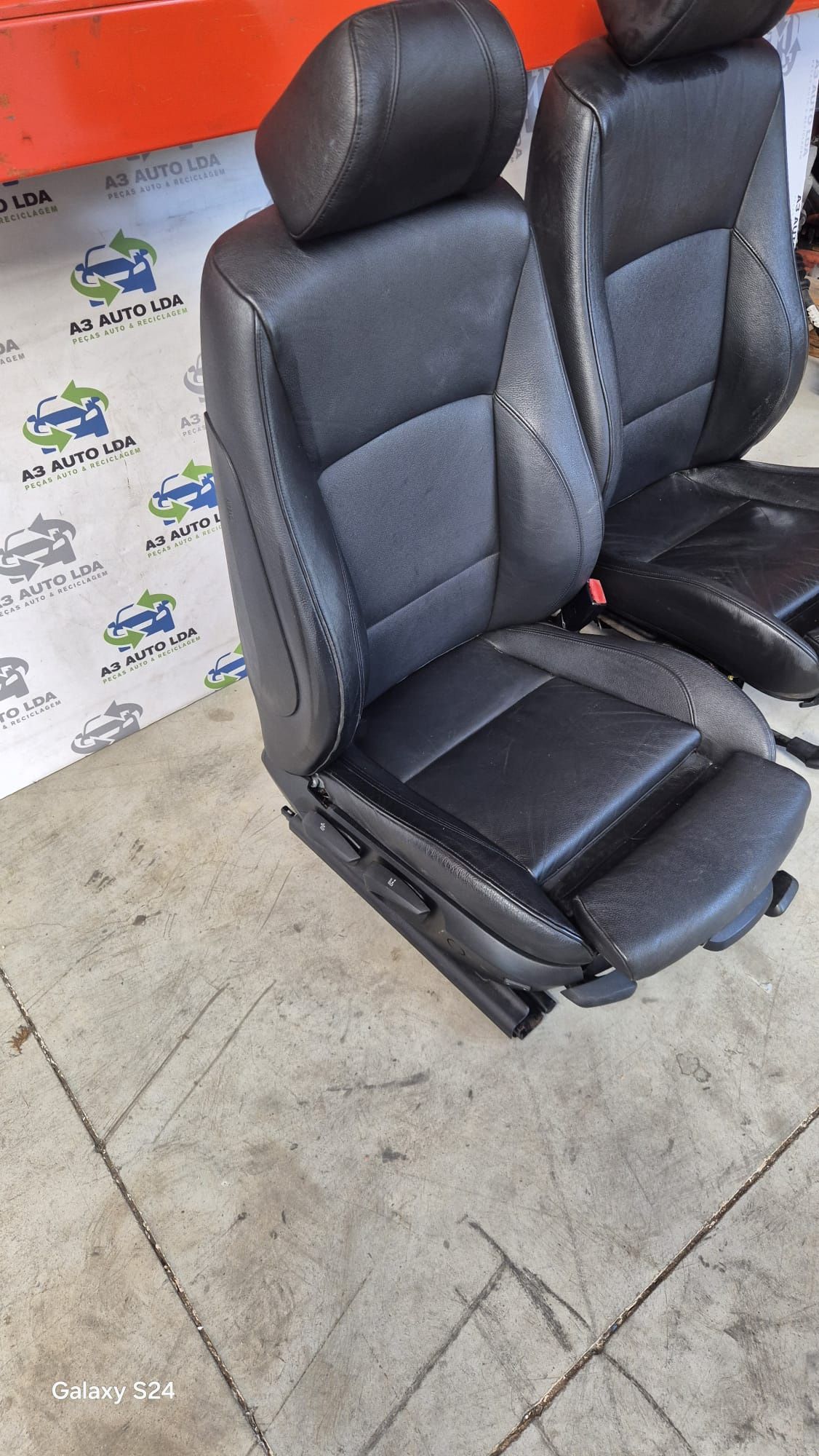 Conjunto de bancos em pele BMW E90 Pack M