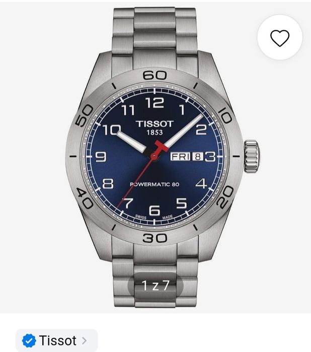 Zegarek Tissot T-Sport Powermatic 80
