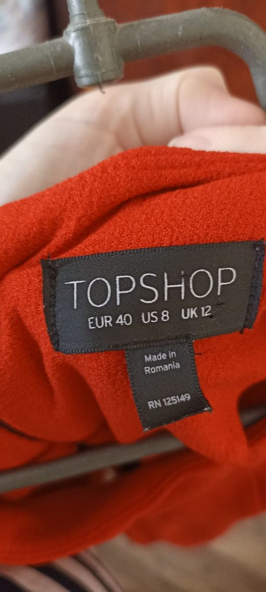 Плаття сукня Topshop сарафан літо міні червоне