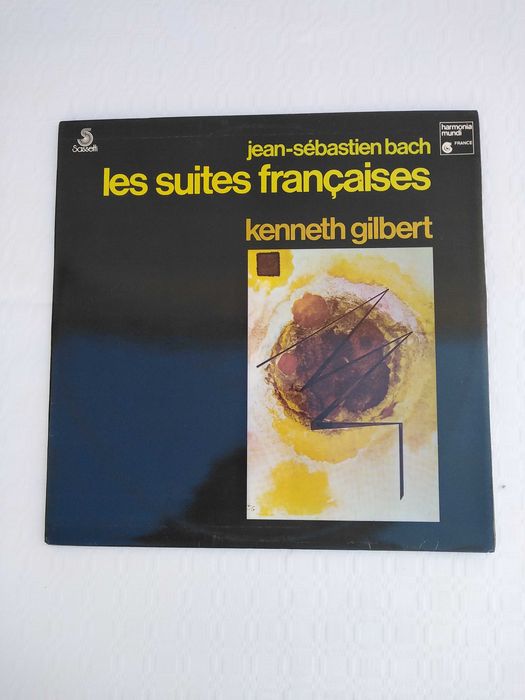 Vinil Bach les Suites Françaises Kenneth Gilbert