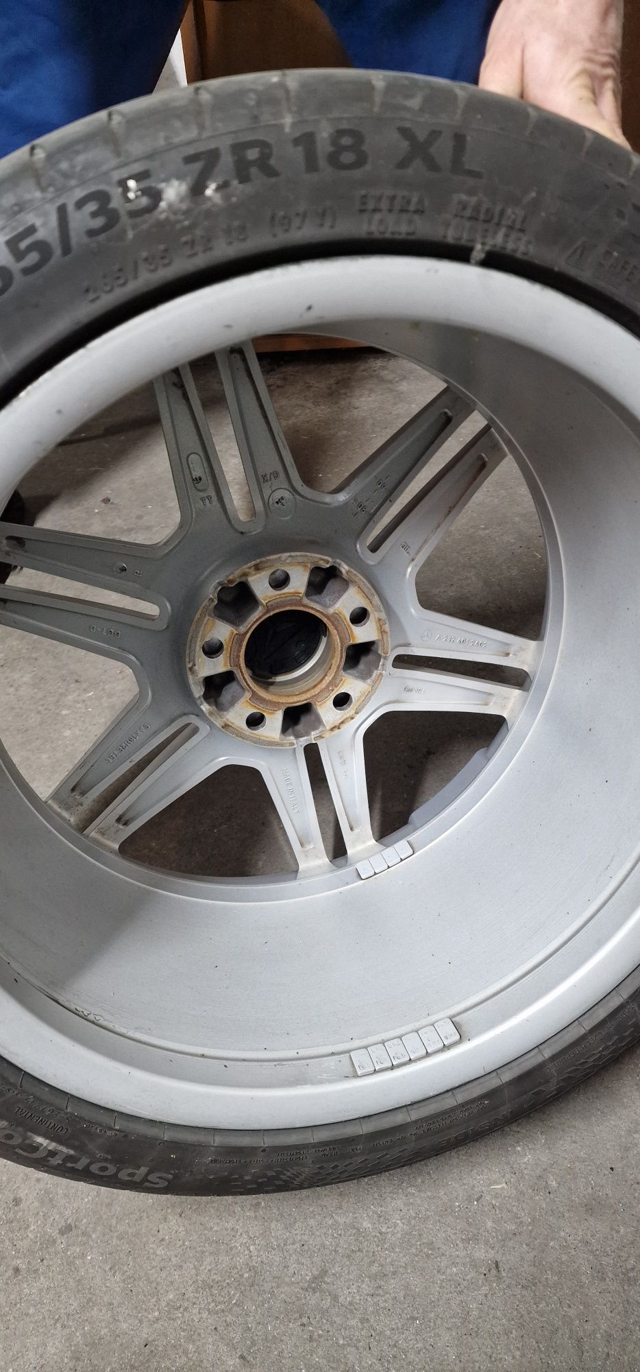 Koła letnie Mercedes AMG 18" 5x112