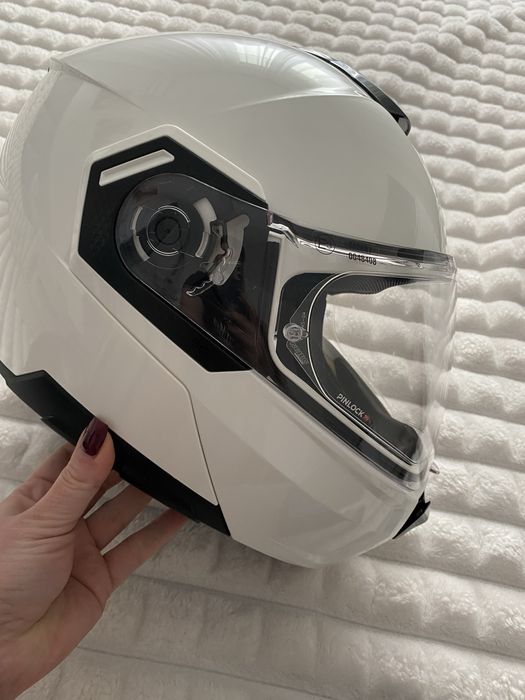 Мотошлем Nolan N90-3 Classico 06 N-Com White S + гарнітура