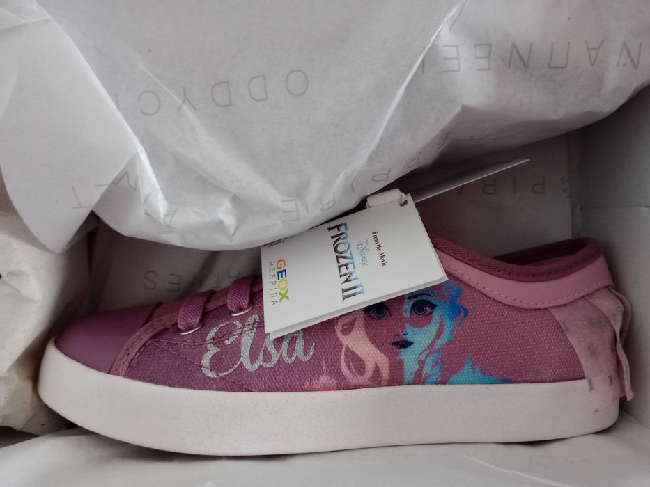 Sapatilha GEOX JR Ciak Girl Frozen II Disney nº 34 e 35 - NOVAS