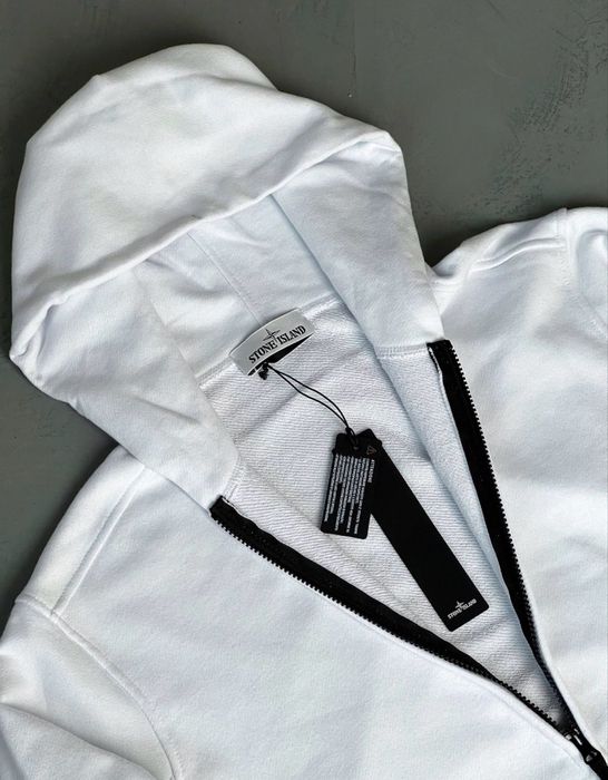 Белая зипка Stone Island ОЛХ Доставка