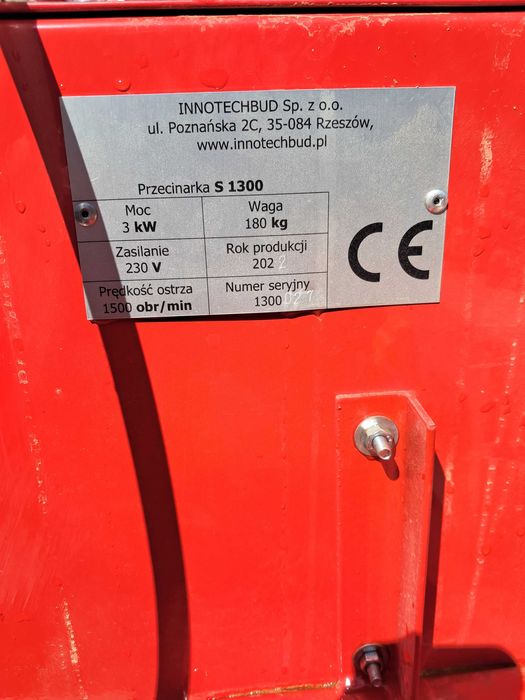 Przecinarka  do pustaka S 1300