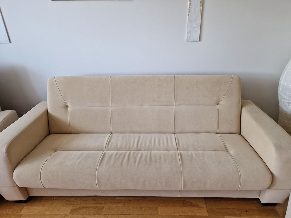 Zestaw sofa i fotele