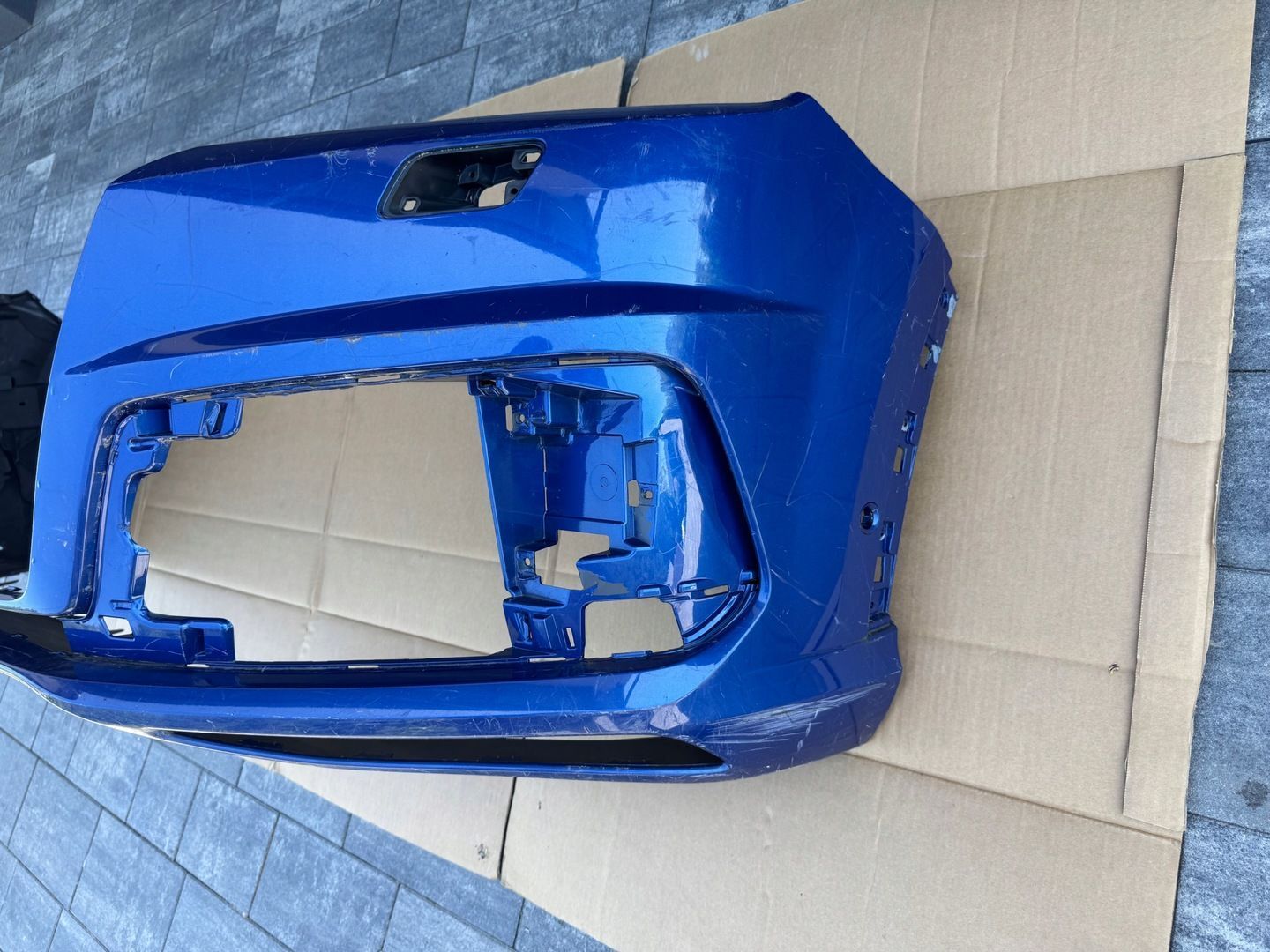Zderzak Przód AUDI Q7 4M0 S-LINE 6 PDC ORYGINAŁ