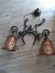 Lampa sufitowa hand made