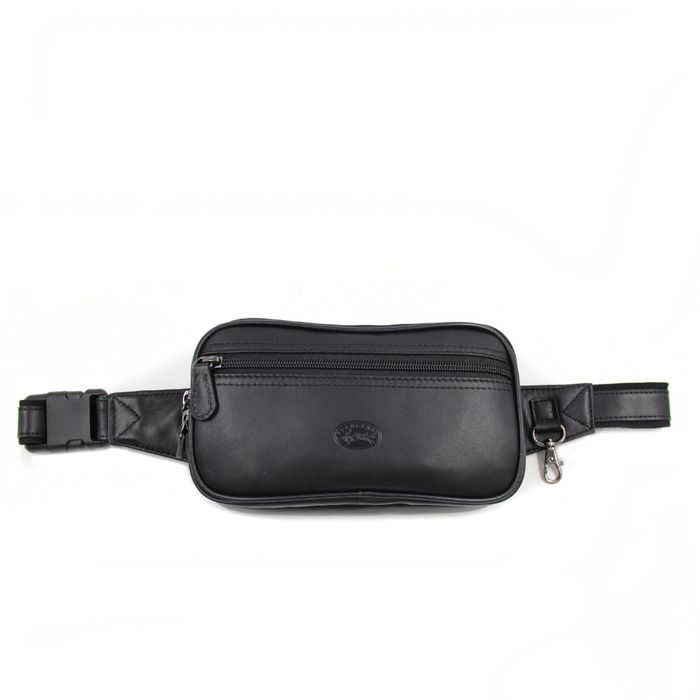 Кожаная сумка на пояс бананка Francinel Paris