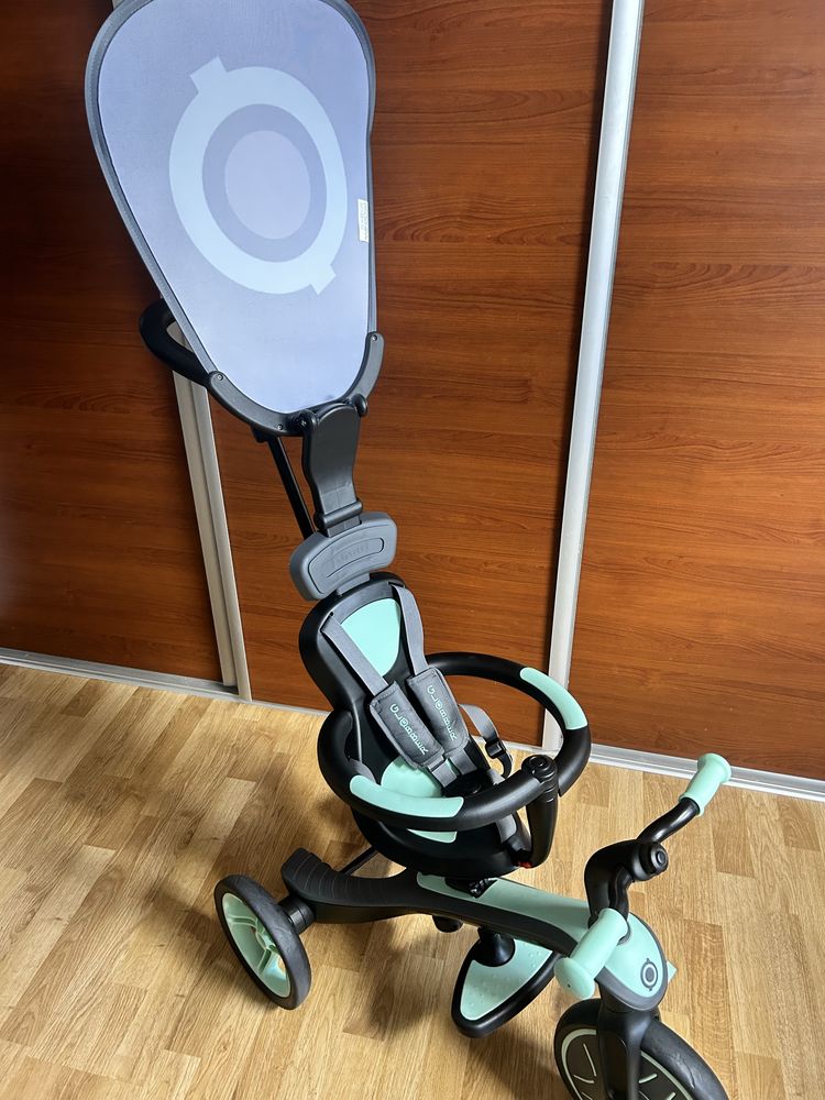 Rowerek 3-kołowy Globber Explorer Trike 4w1 miętowy