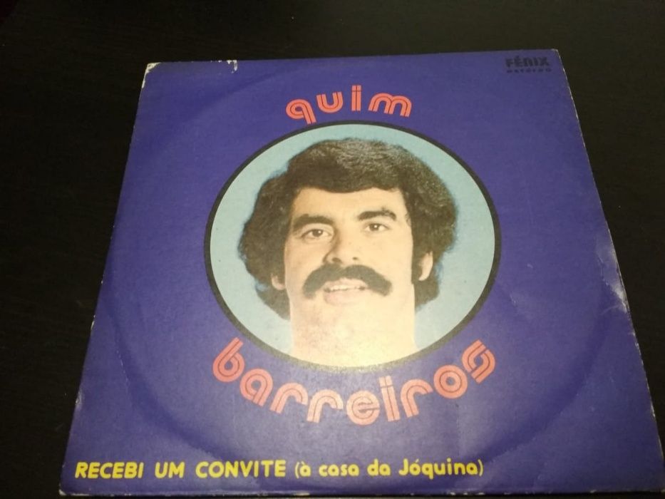 3 Discos Autografados Quim Barreiros Vinil