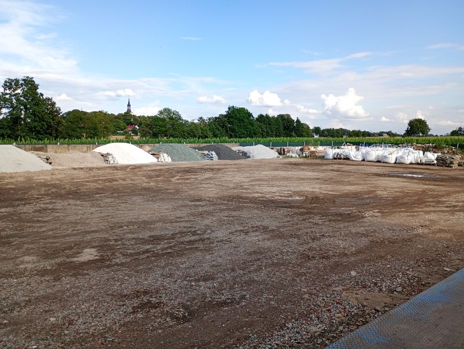 Kora kamienna, sosnowa, grys, otoczak, żwir, ziemia, kruszywo