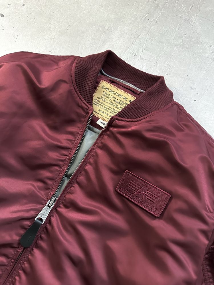 Alpha industries ma-1 pilot bomber jacket original бомбер куртка