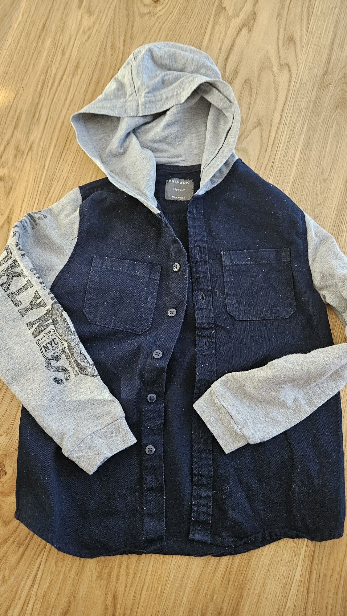 Koszula rozpinana blezer rozm. 128/ 134