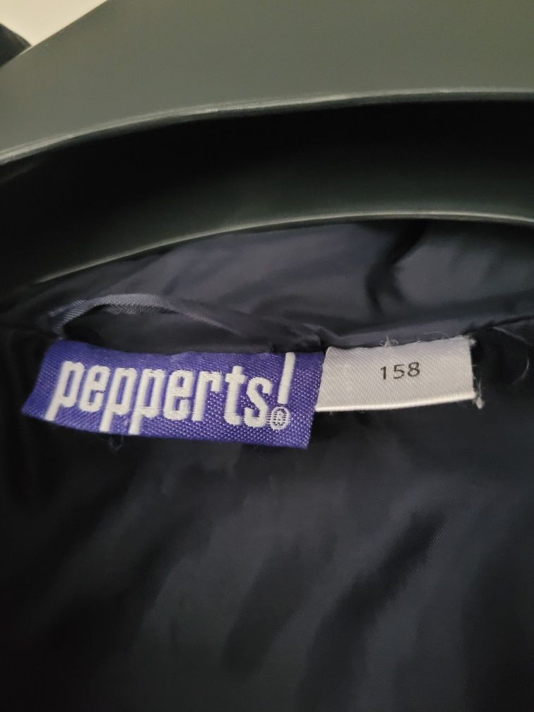 Niebieska, chłopięca kurtka przejściowa Pepperts r.152