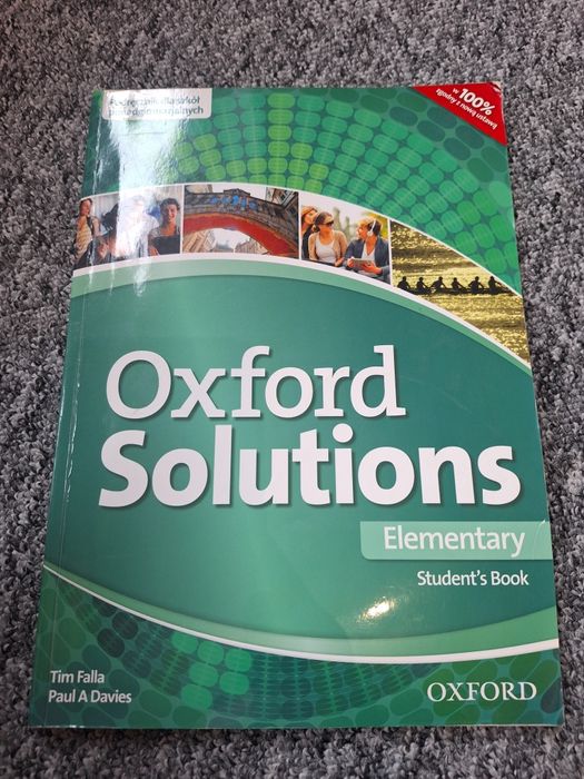 Podręcznik. J.Angielski. Oxford Solutions. Elementary.