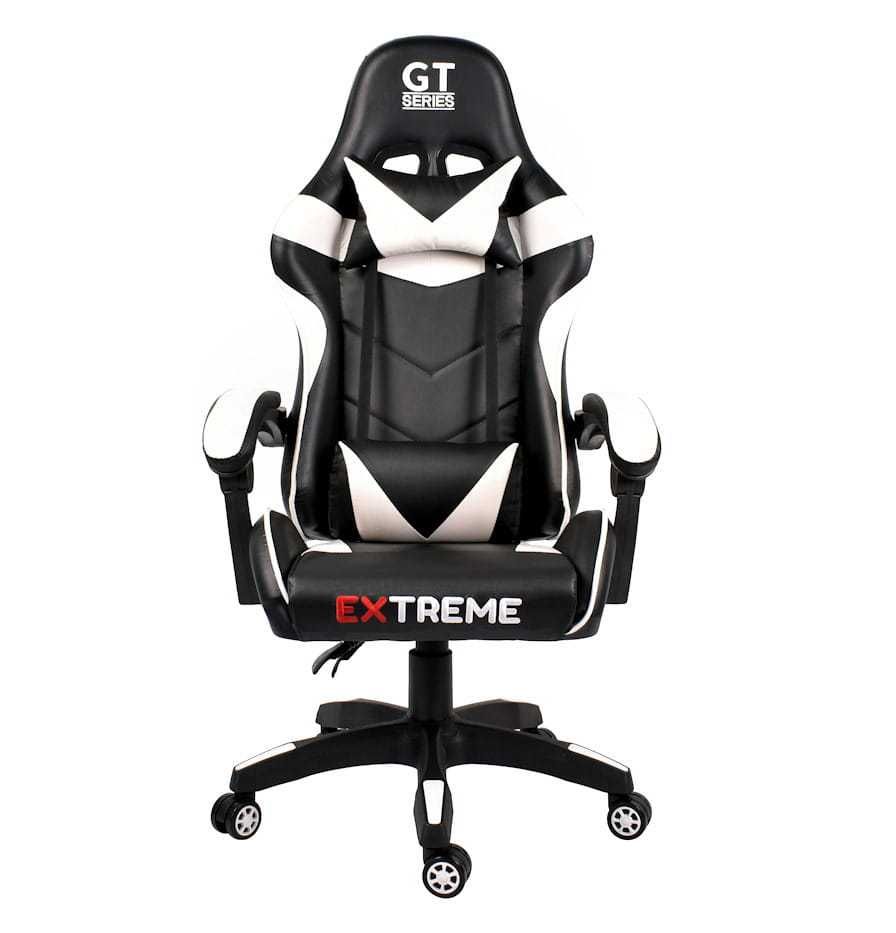 Fotel do biurka gamingowy Extreme GT White, regulacja oparcia