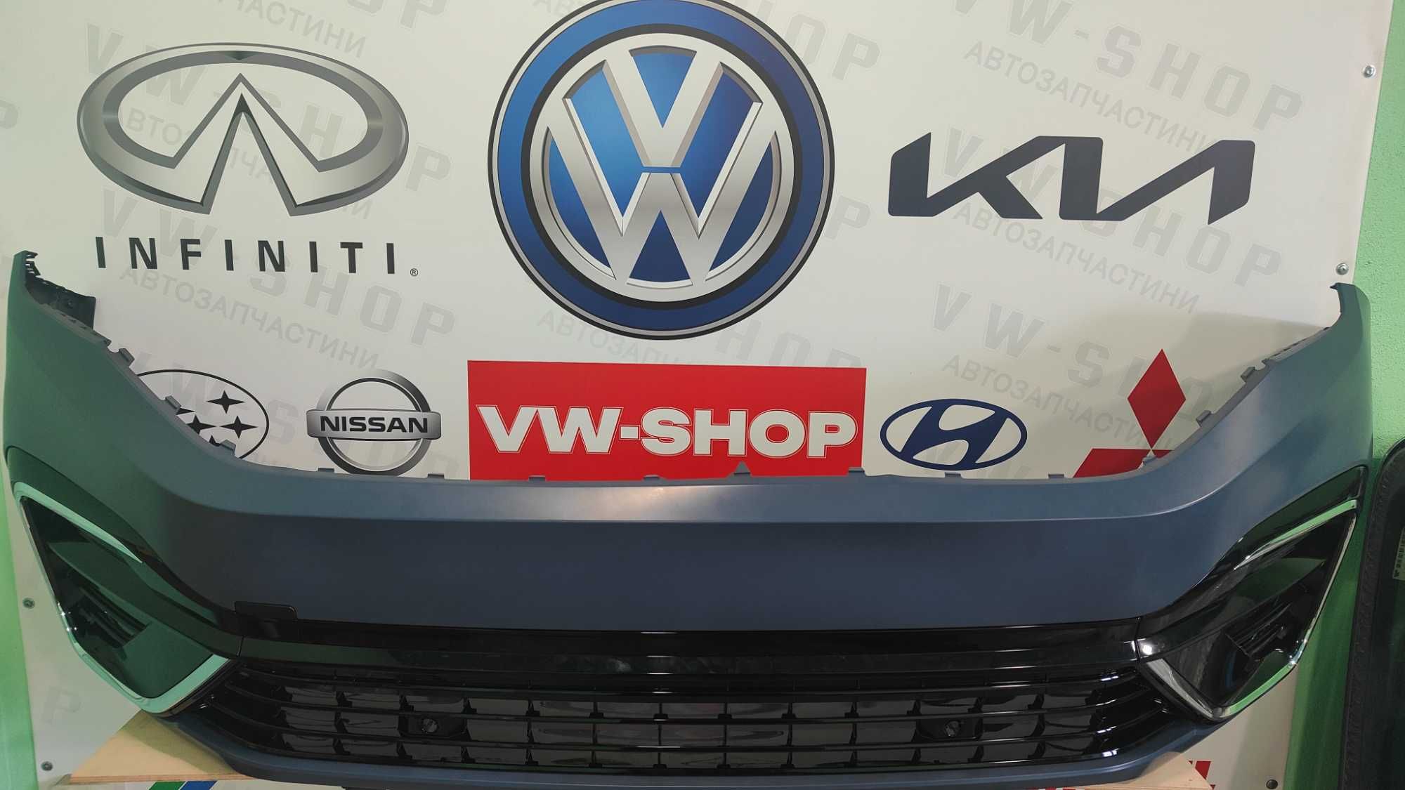 Бампер решётки VW Atlas / Cross 2020-20223