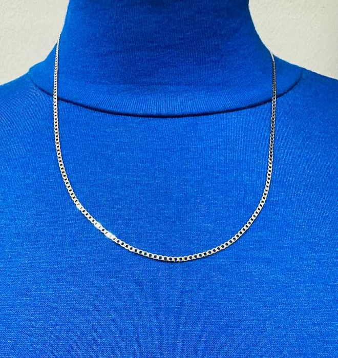 ZŁOTY ŁAŃCUSZEK PANCERKA złoto pr.585 45 cm kuty na prezent