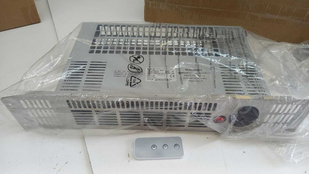 Grzejnik cokołowy 2.0 kW ze stali nierdzewnej (4)