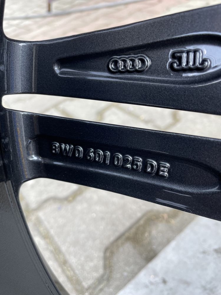 Oryginalne felgi Audi A5 A6 18” S Line 5x112 VW Seat Orbit Grey