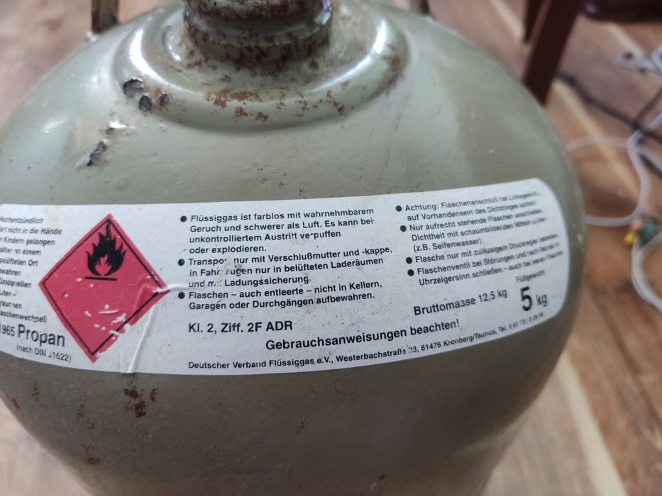 Продам польський газовий балон Б/У