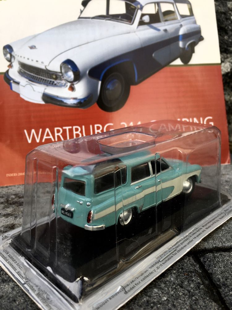 Czasopismo - WARTBURG 311 CAMPING-auta PRL,model,auta,kolekcja