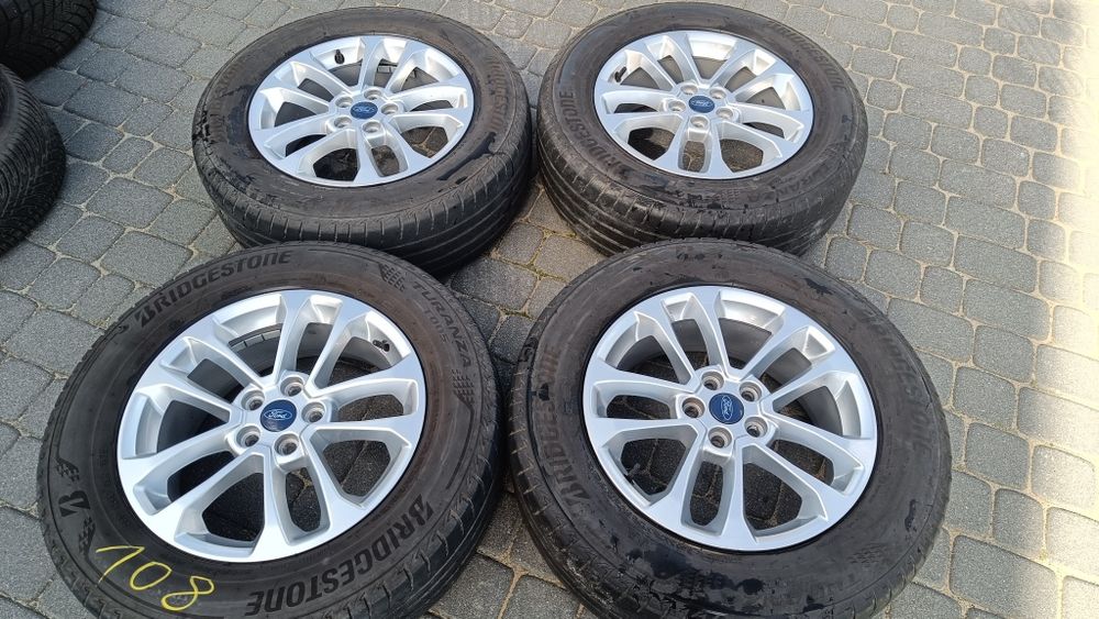 Felgi17 5*108 oryg Ford Kuga Mondeo Focus czujniki kpl