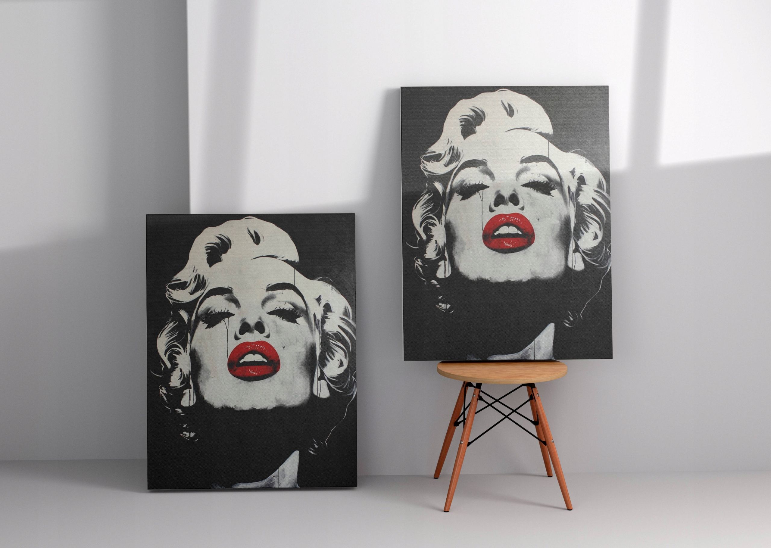 Obraz na płótnie Marilyn Monroe 90x120 cm - Ikona Popkultury