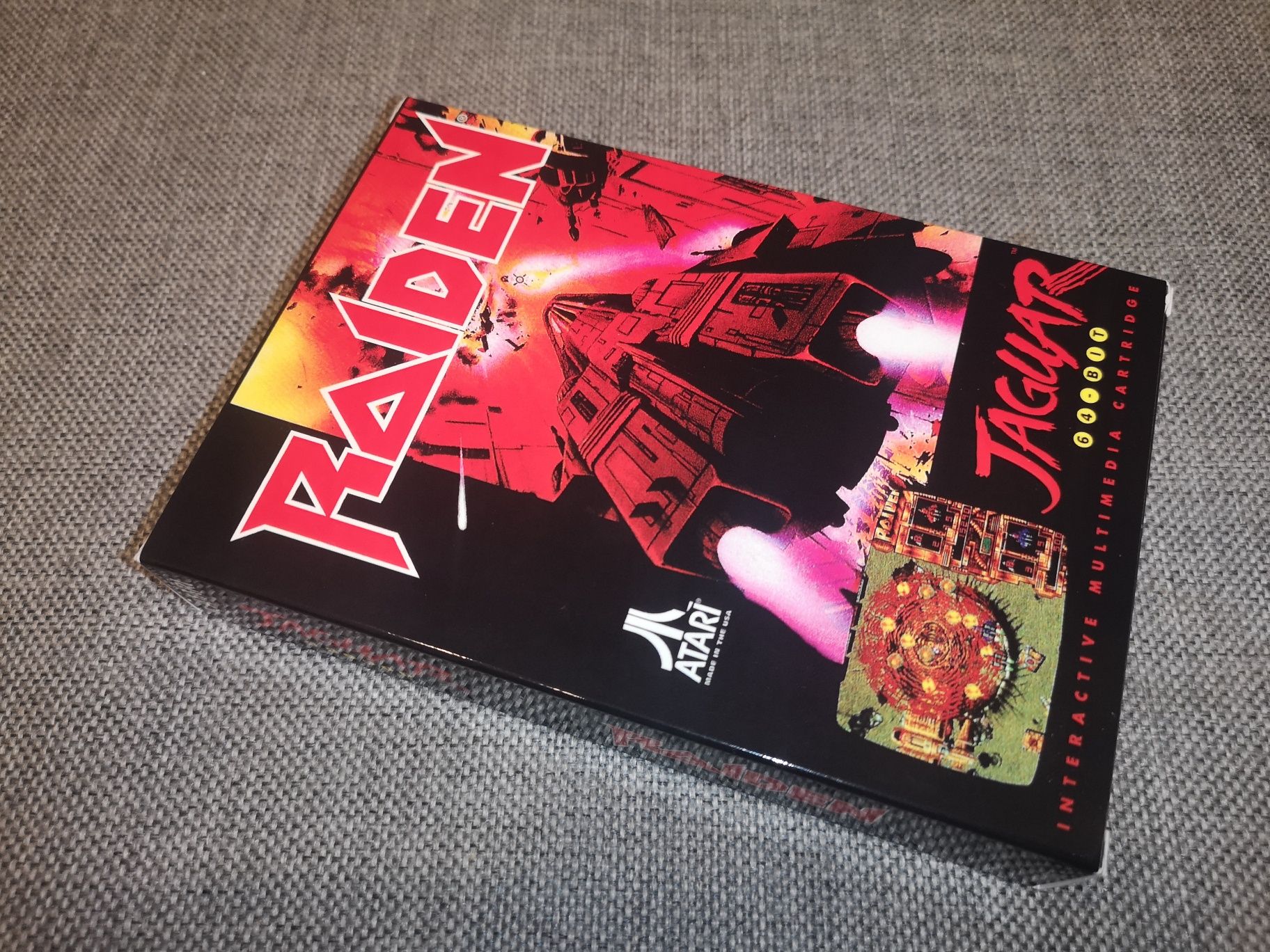 Raiden ATARI JAGUAR gra sklep Ursus RETRO (rzadkość na rynku)