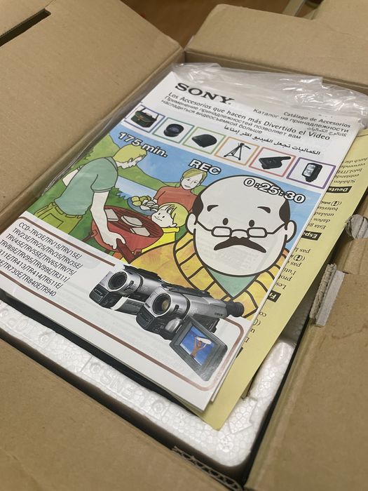 Sony Handycam CCD-TR512E - новая! Коллекционное состояние.