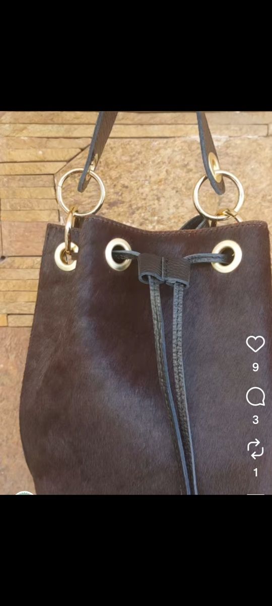 Malote Bucket pêlo e pele
