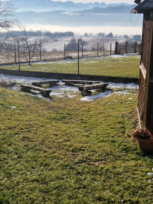 Domek z balią z areomasażem z widokiem na j. Czorsztyńskie