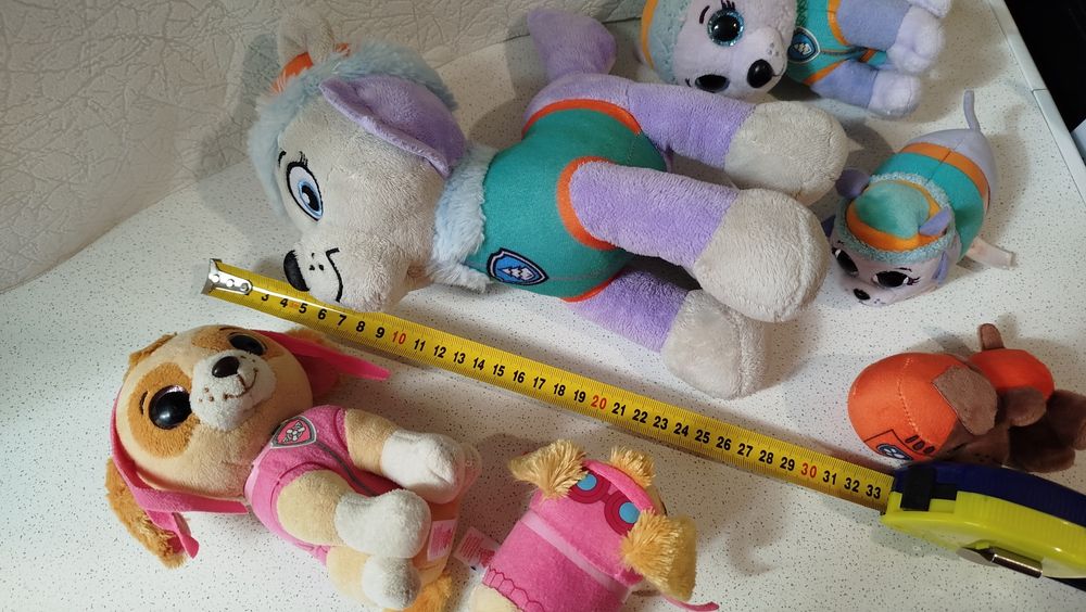 Эверест,Скай,Зума Щенячий патруль Оригинал мягкая игрушка