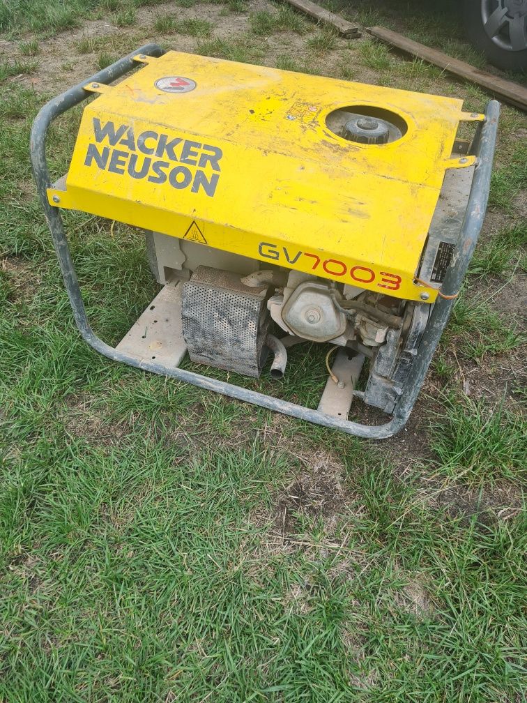 Agregat trójfazowy 2019r wacker neuson gv7003