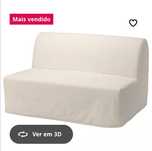 Vendo Sofá-cama 2 lugares do IKEA modelo LYCKSELE LOVAS